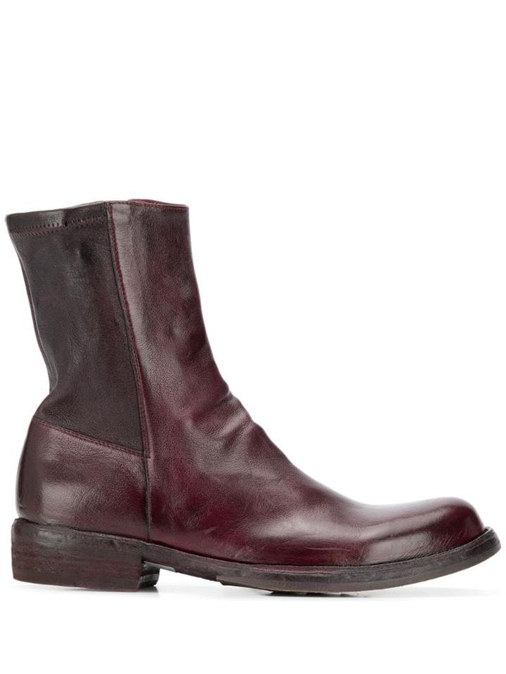 Officine Creative Hubble Boots - Red