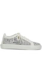 Philipp Plein Low-top Crystal Sneakers - White
