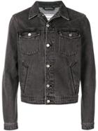 Ami Alexandre Mattiussi Stonewashed Denim Jacket - Black