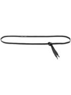 Unused - Knotted Belt - Men - Calf Leather - One Size, Black, Calf Leather