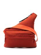 Julius Asymmetric Shoulder Bag - Orange