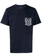 Sophnet. Bandana Print Pocket T-shirt - Blue