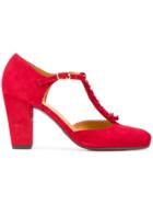 Chie Mihara Classic T-bar Pumps - Red