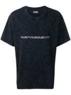 Represent Printed Logo T-shirt - Black
