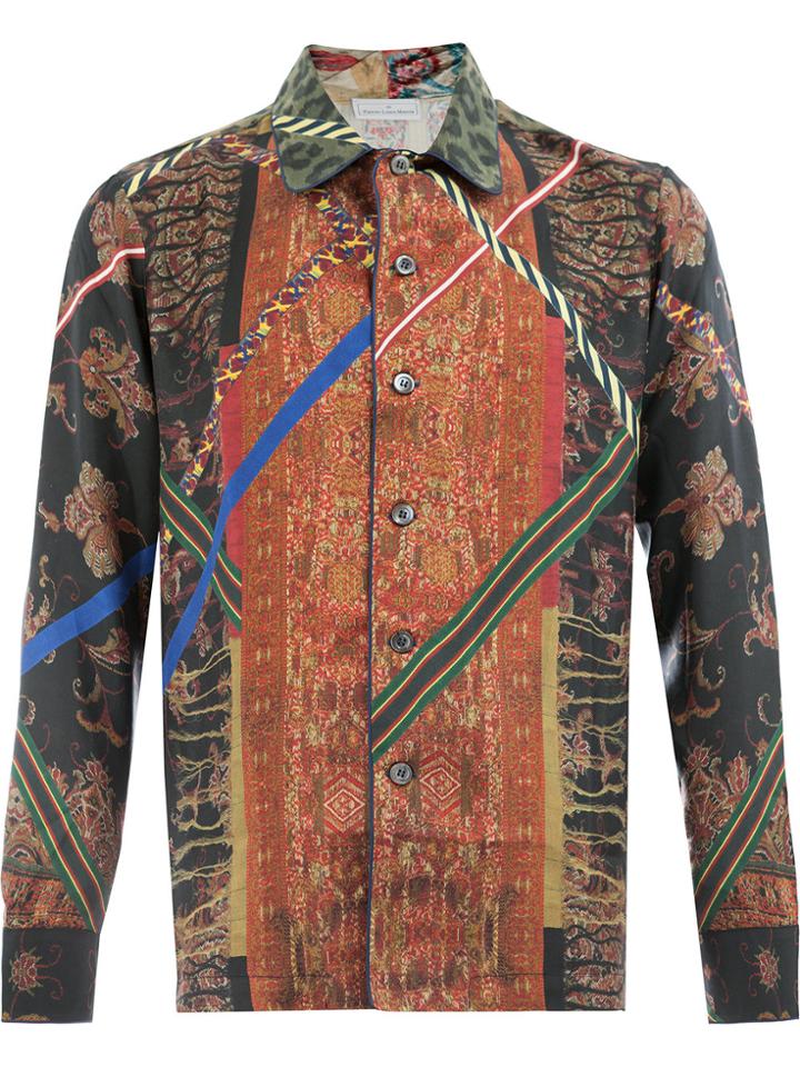 Pierre-louis Mascia Print Shirt - Green