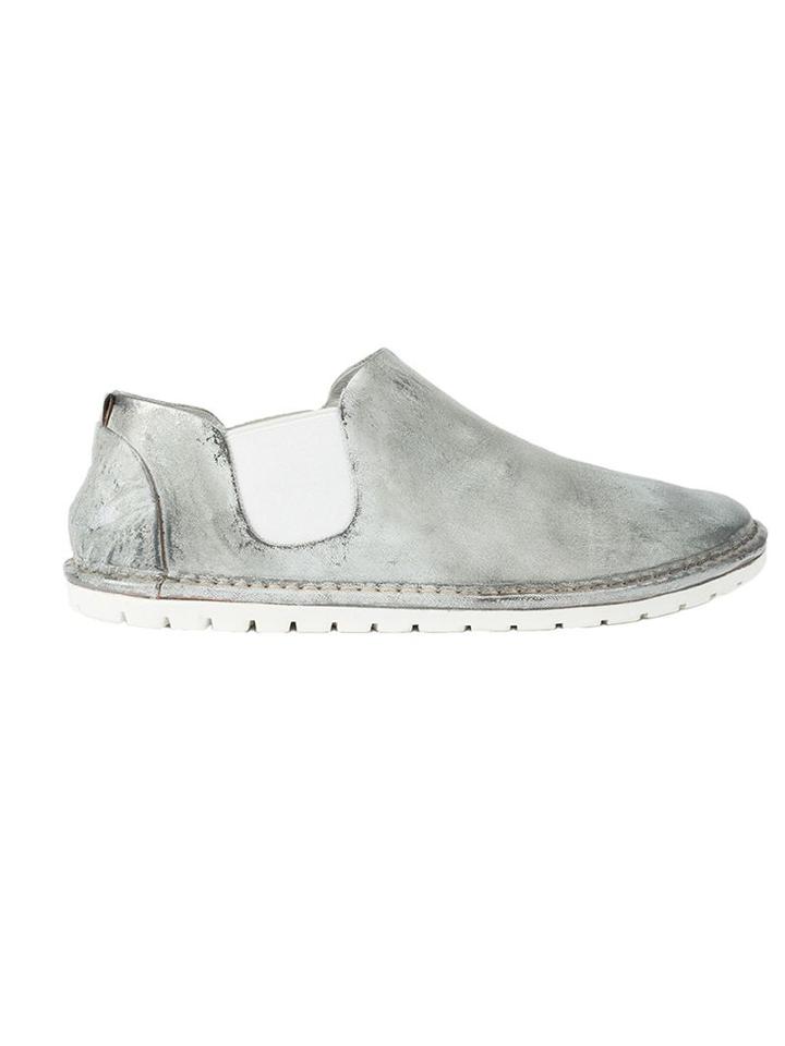 Marsèll Distressed Ankle Boots, Men's, Size: 44, White, Horse Leather/rubber
