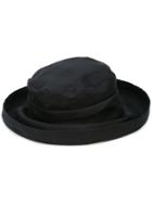 Y's Slouched Curved Brim Hat - Black