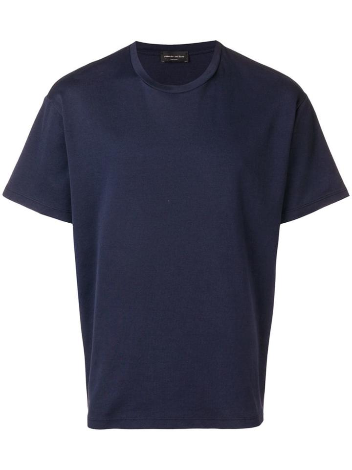 Roberto Collina Basic T-shirt - Blue