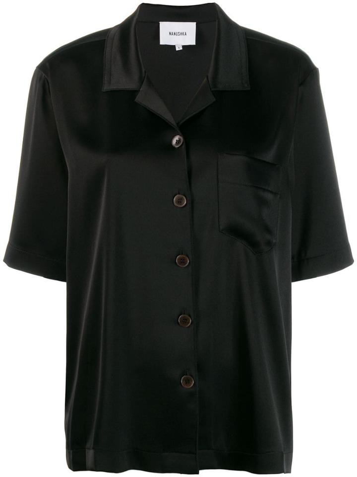 Nanushka Naraz Shirt - Black