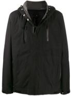 Takahiromiyashita The Soloist Rear-zip Hooded Jacket - Black