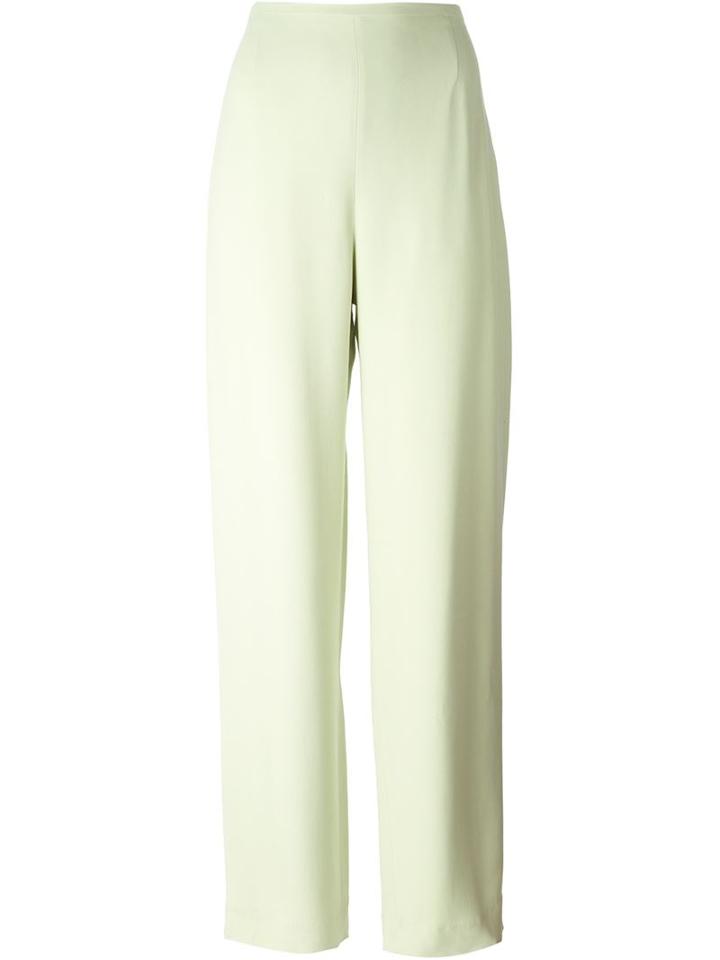 Jean Louis Scherrer Vintage Wide Crepe Trousers