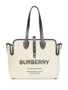 Burberry The Medium Soft Cotton Canvas Belt Bag - Black