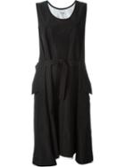 Jil Sander Aquilone Dress, Women's, Size: 36, Black, Silk/cotton