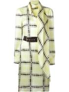 Emanuel Ungaro Belted Dress - Yellow & Orange