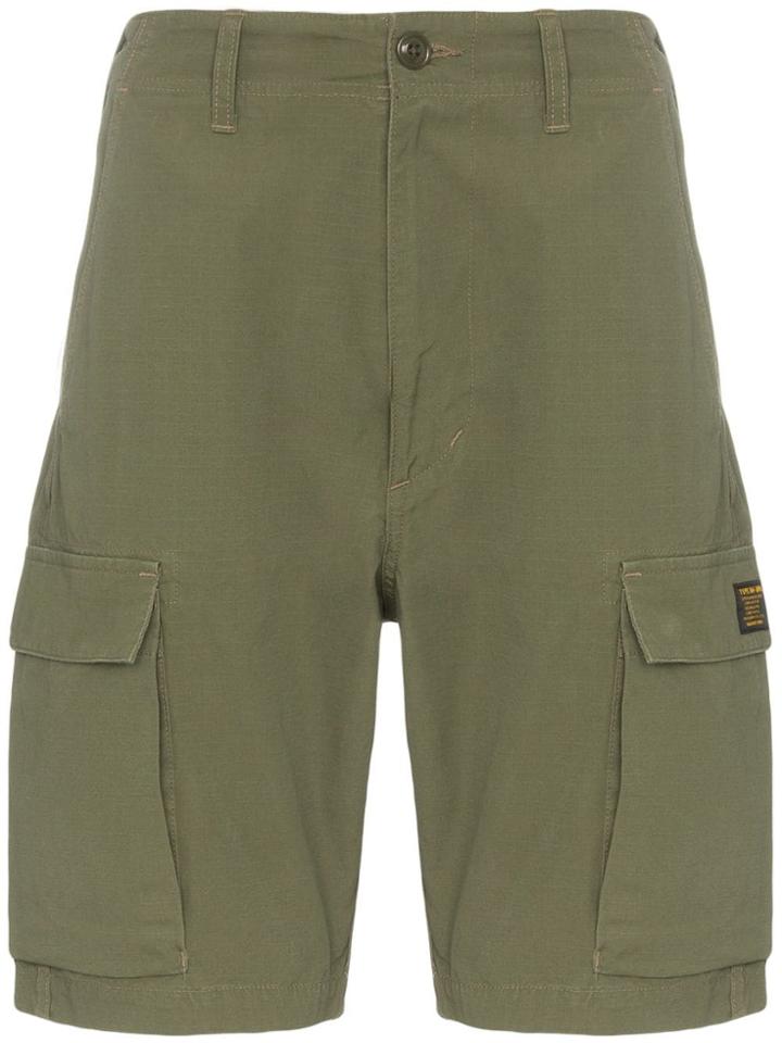 Neighborhood Military Multi-pocket Cargo Shorts - Green