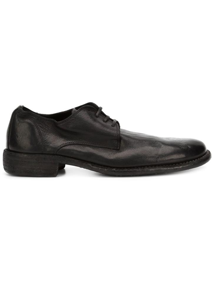 Guidi Derby Shoes - Black