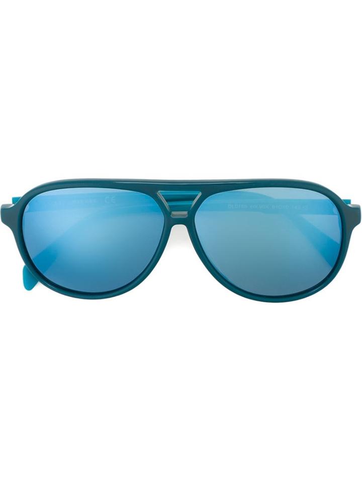 Diesel Blue Lenses Avitor Sunglasses