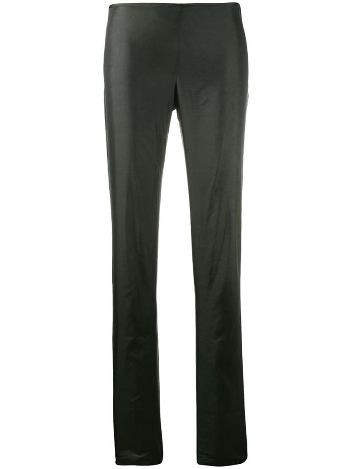 Jean Paul Gaultier Pre-owned Gathered Slim Trousers - Black