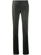 Jean Paul Gaultier Pre-owned Gathered Slim Trousers - Black
