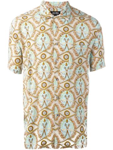 Jean Paul Gaultier Vintage Republique Francaise Printed Shirt, Men's, Size: Medium