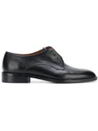 Michel Vivien Lewin Laceless Oxford Shoes - Black