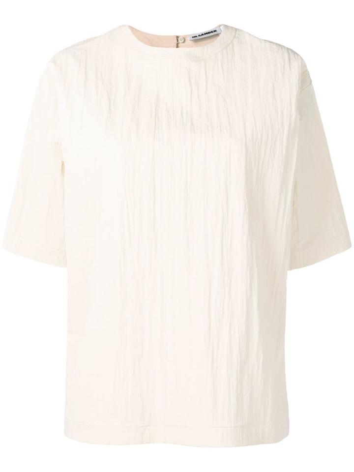 Jil Sander Creased Effect T-shirt - Neutrals