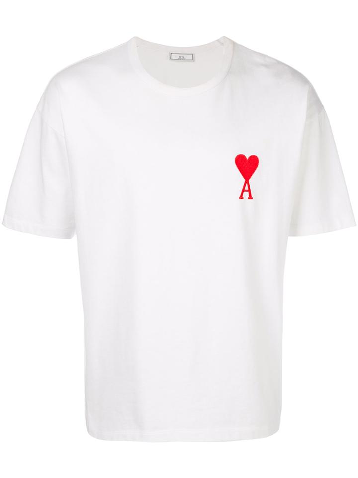 Ami Alexandre Mattiussi Big Ami De Coeur T-shirt - White