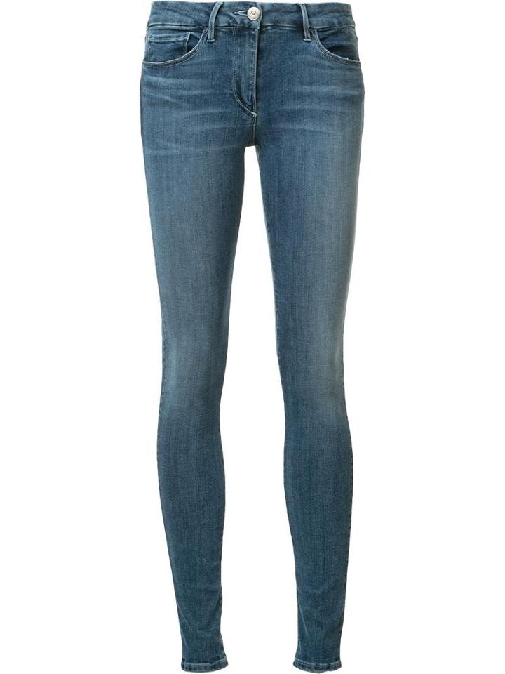 3x1 Skinny Jeans, Women's, Size: 26, Blue, Cotton/polyester/spandex/elastane