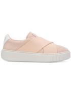 Puma Platform X Slip-on Sneakers - Pink & Purple