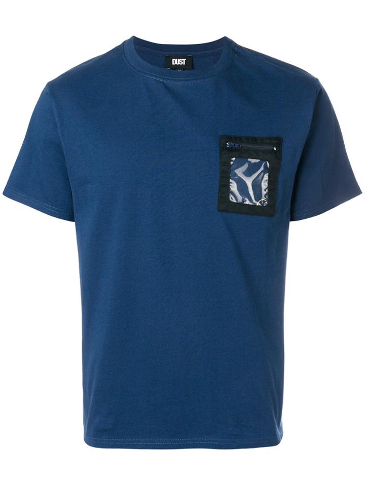 Dust Clear Patch Pocket T-shirt - Blue