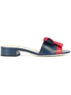 Gucci Low Heeled Mules - Blue