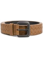 Bottega Veneta Intrecciato Belt - Nude & Neutrals