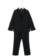Dolce & Gabbana Kids Pinstripe Two Piece Suit, Boy's, Size: 8 Yrs, Blue