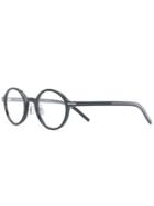 Dior Eyewear Round Frames Glasses - Black