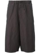 Stone Island Shadow Project Metallic Slouch Shorts, Men's, Size: 48, Pink/purple, Cotton/polyester