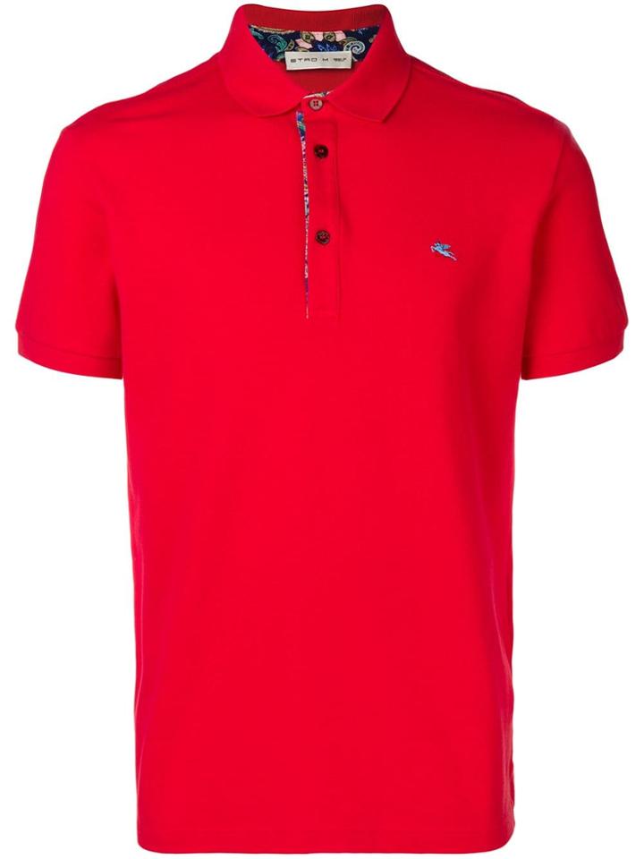Etro Basic Polo Shirt - Red