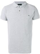 Etro Embroidered Logo Polo Shirt, Men's, Size: Xl, Grey, Cotton