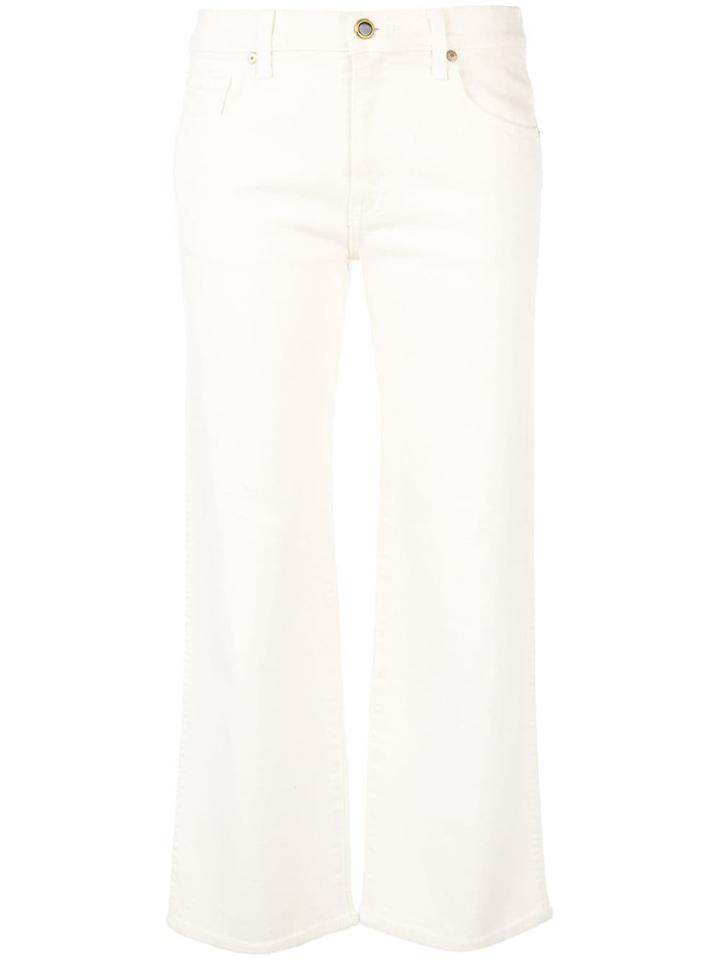 Khaite Cropped Jeans - Neutrals