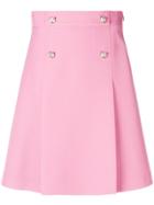 Gucci Tiger Embellished Skirt - Pink & Purple
