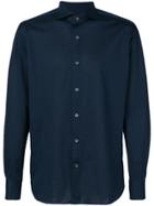 Corneliani Long Sleeved Shirt - Blue
