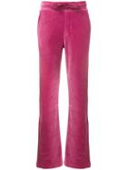 Moncler Brand Track Trousers - Pink & Purple