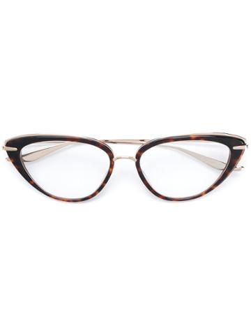 Dita Eyewear Lacquer Optical Glasses - 02 Trt-gld Brown Gold
