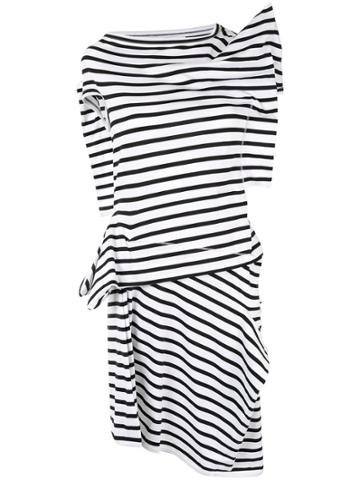 Junya Watanabe Comme Des Garçons Vintage Cubist Dress - White