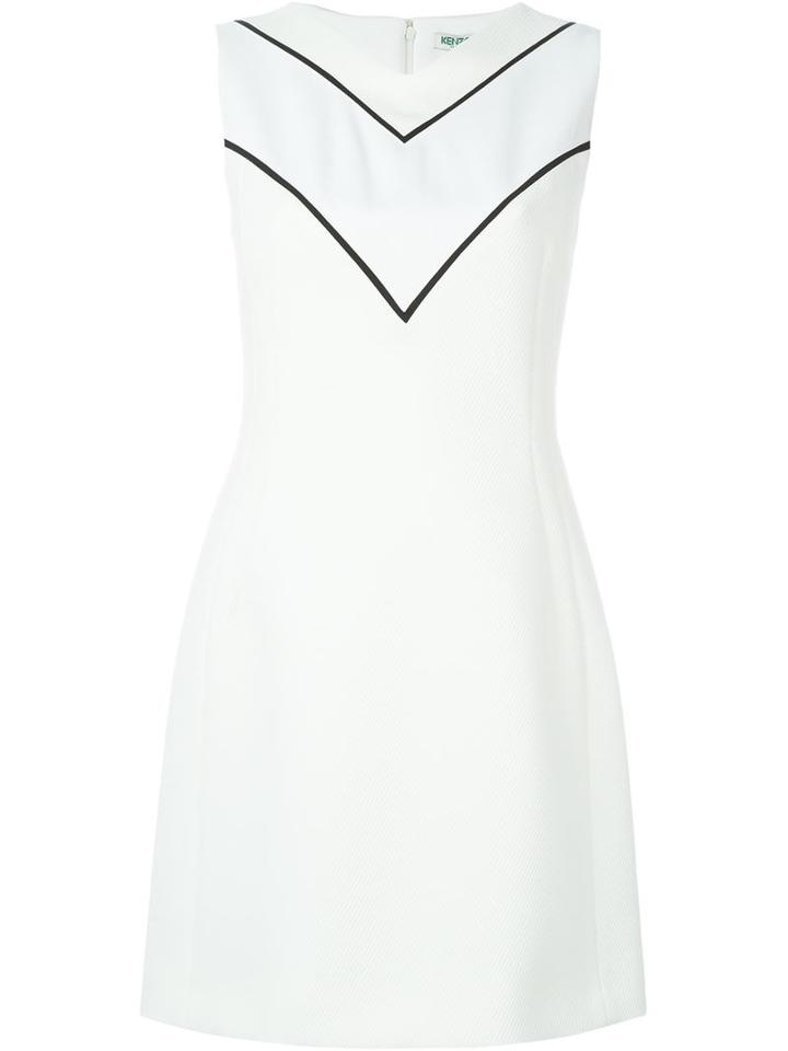 Kenzo Chevron Stripe Dress