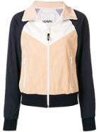 Yves Salomon Army Paneled Track Jacket - Blue