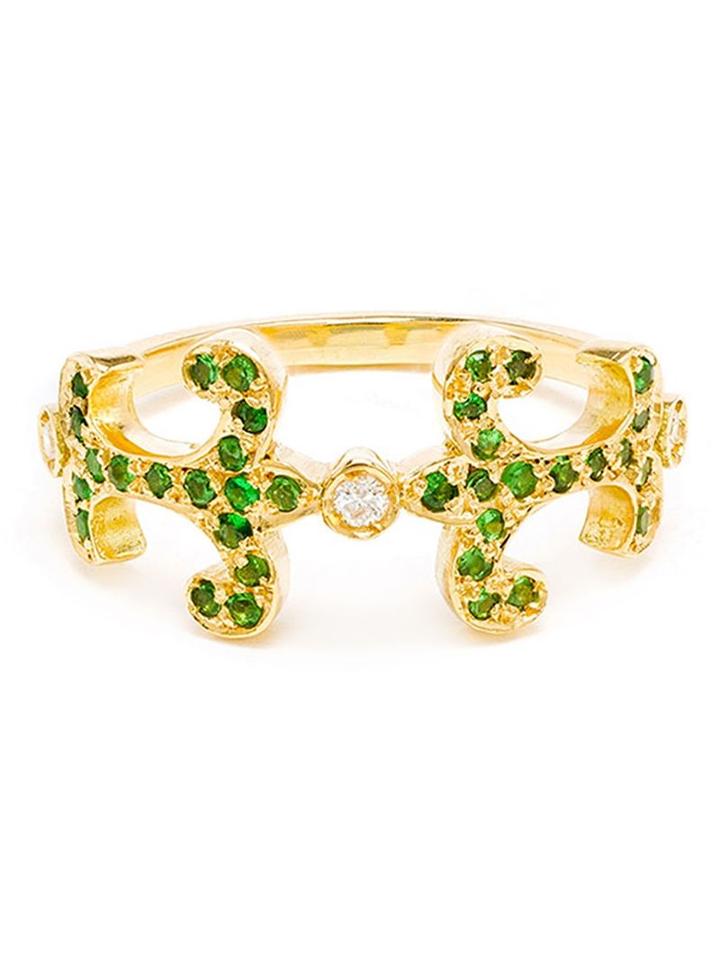 Sabine G Tsavorite Oona Ring