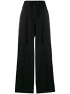 No Ka' Oi Stripe Detail Palazzo Pants - Black