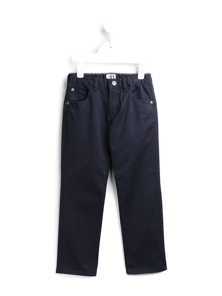Armani Junior Straight Leg Trousers