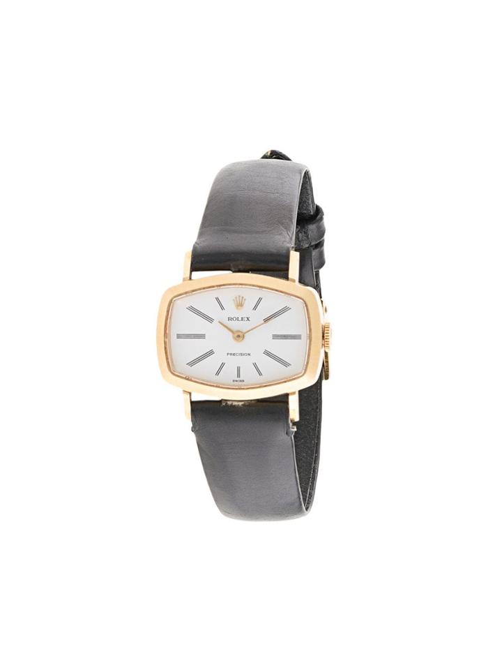 Rolex Pre-owned Precision Watch - Black