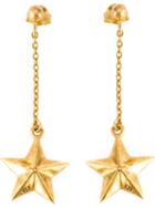 True Rocks Star Drop Earrings, Women's, Metallic